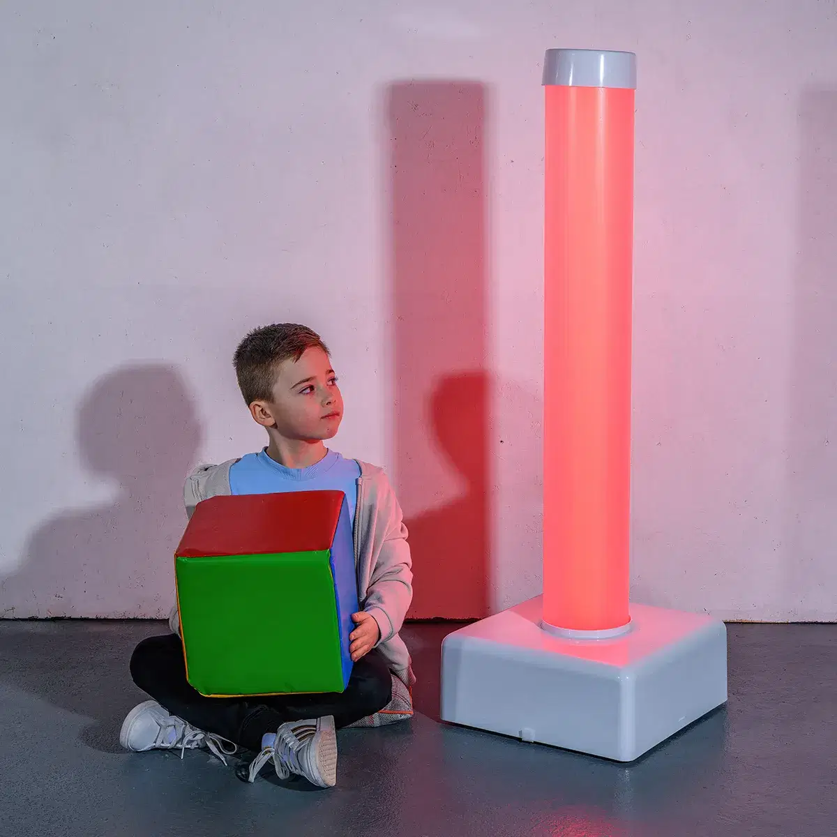 Red Chroma Tube with Dice Controller